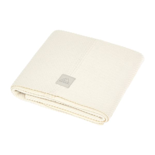 Nanami Rib Wikkeldeken - Velvet - Naturel