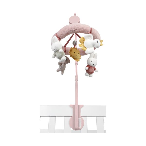 Nijntje Fluffy Muziekmobiel - Pink