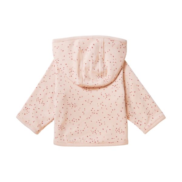 Noppies Naper Omkeerbaar Vest - Allover Print Rose Smoke - Mt. 44