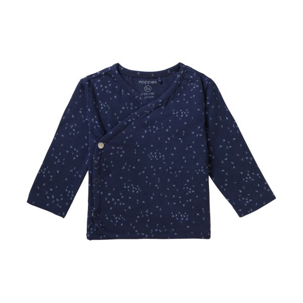 Noppies Wikkel T-Shirt - Black Iris - Mt. 68