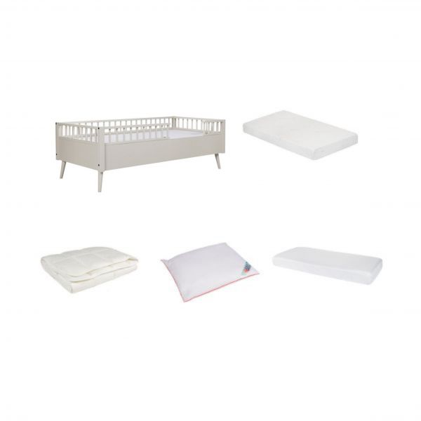 Europe Baby Sterre Peuterbed Pakketdeal - 70 x 150 cm - Oatmeal