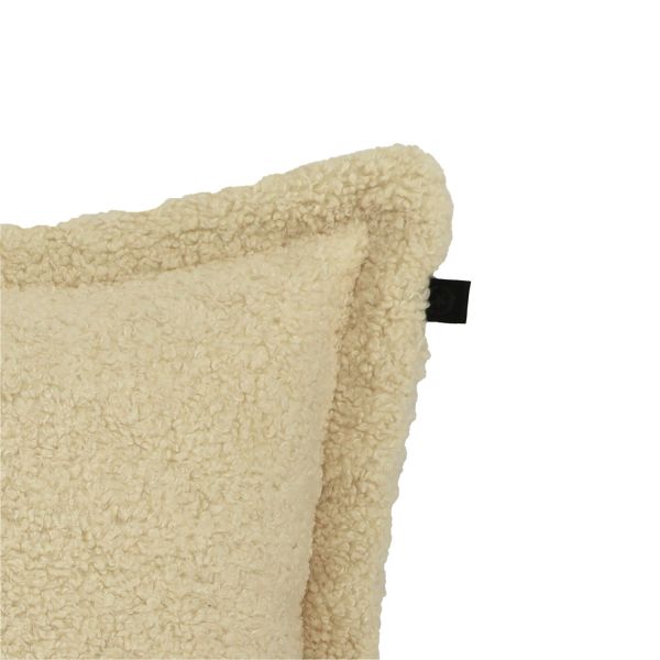 Overseas Teddy Kussen - 60 x 60 cm - Off White