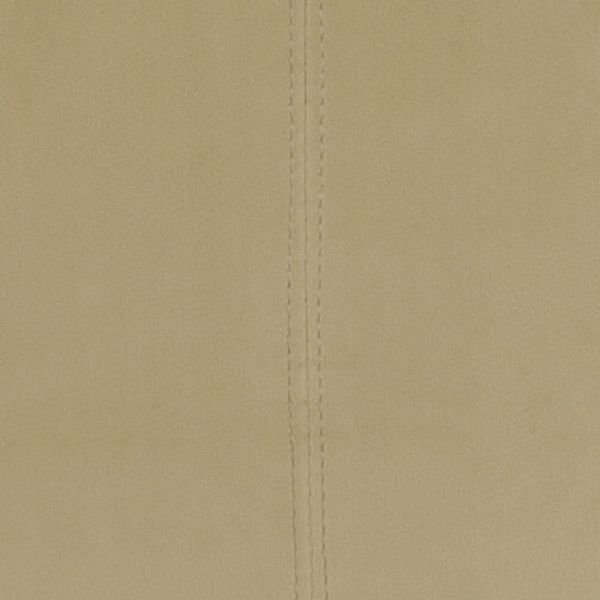 Overseas Middlestitch Kussen - 60 x 60 cm– Velours – Beige