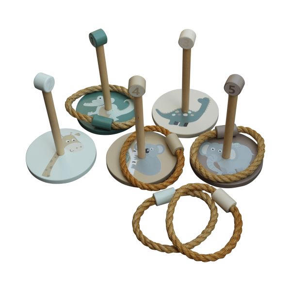 Jep! Kids Ring Toss - Taupe/Green