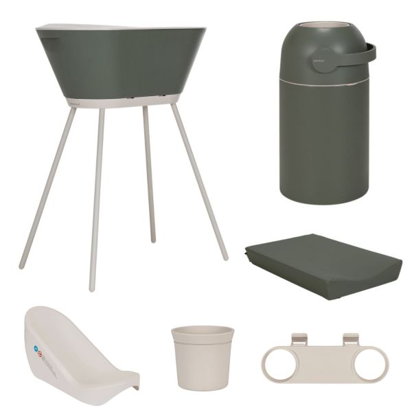 We-Too 8-Delige Badset - Green