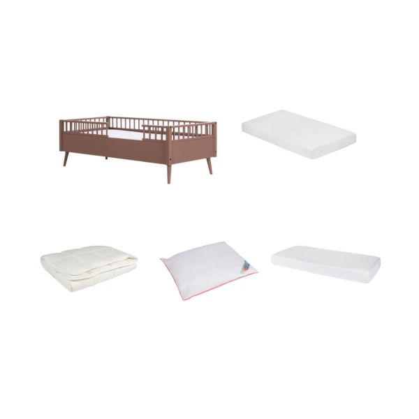 Europe Baby Sterre Peuterbed Pakketdeal - 70 x 150 cm - Terra