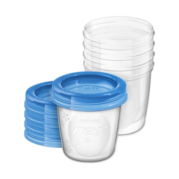 Philips Avent Bewaarbekers - 5 Stuks - 180 ml