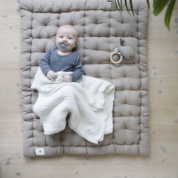 Pine Cone Boxkleed - Kapok Vulling - Mushroom