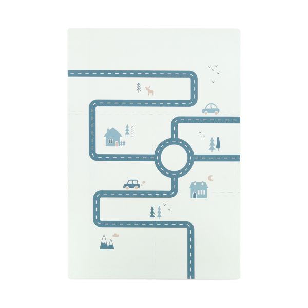 Puck Playmat Road - Sandy Blue