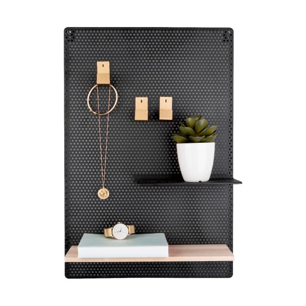 Present Time Perky Mesh Memobord - Black