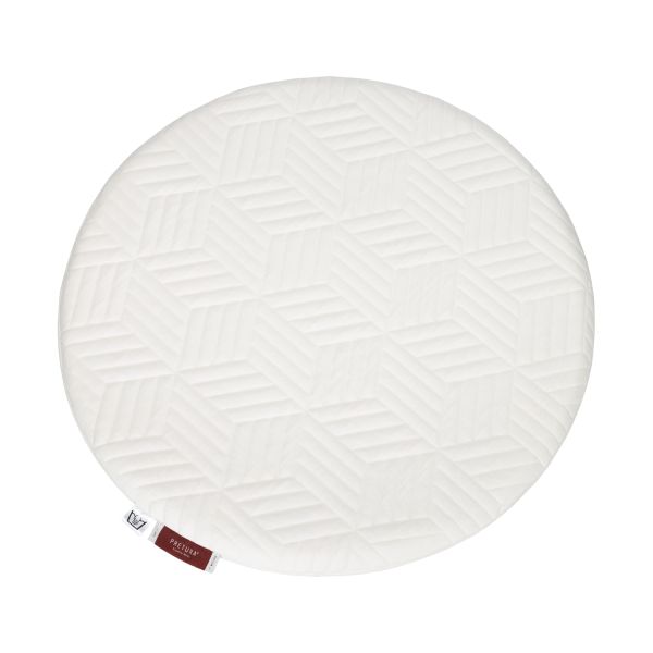 Pretura Superior Wave Boxmatras - Tencel - Rond - 90 x 5 cm