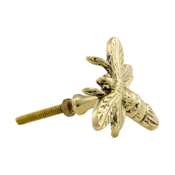 Doing Goods Knop - Queen Bee - Messing