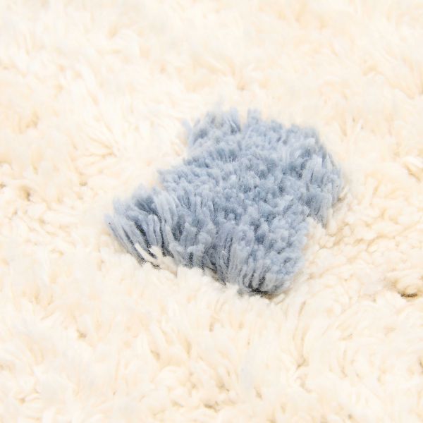 Little Dutch Vloerkleed - Dot Mixed - 120 x 170 cm - Blue