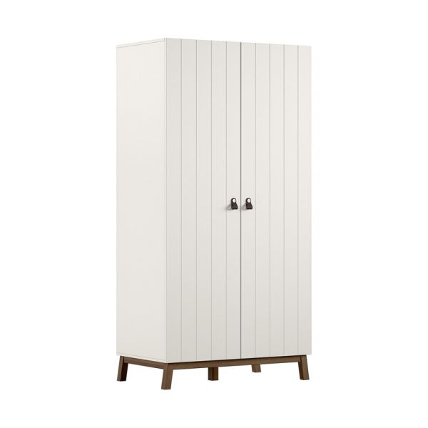 Vipack 2-Deurskast - Sezane - Clay/Walnut Vipack 2-Deurskast - Sezane - Clay/Walnut