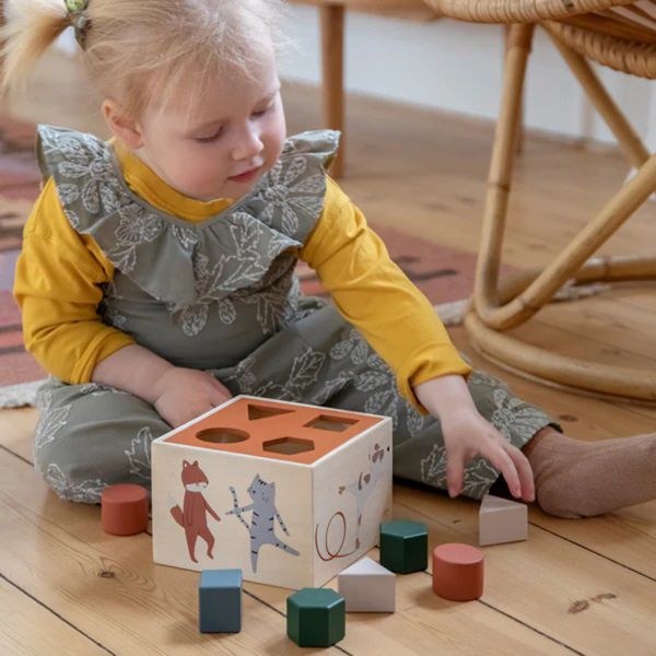 Sebra Teeny Toes / Busy Builders Houten Vormenstoof