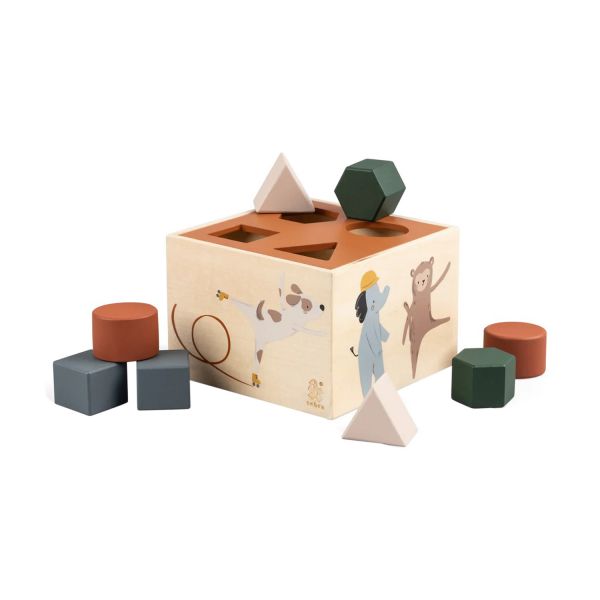 Sebra Teeny Toes / Busy Builders Houten Vormenstoof