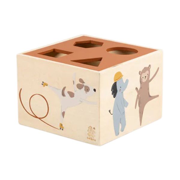 Sebra Teeny Toes / Busy Builders Houten Vormenstoof