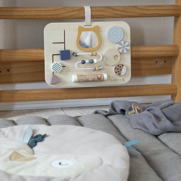 Sebra Activiteitenpaneel - Woodland - Hout