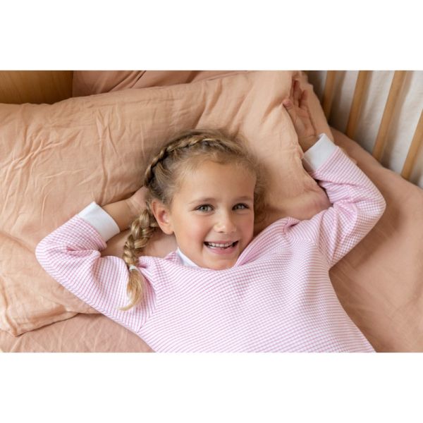 Feetje Wafel Pyjama - Mt. 56 - Roze