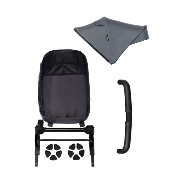 Easywalker Harvey 5 Duo Extension Set - Pebble Grey