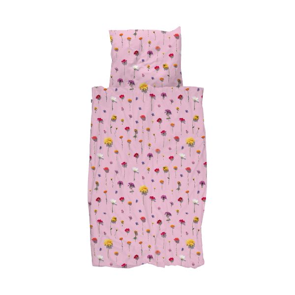 Snurk Bloom Dekbedovertrek – 140 x 200/220 cm – Pink