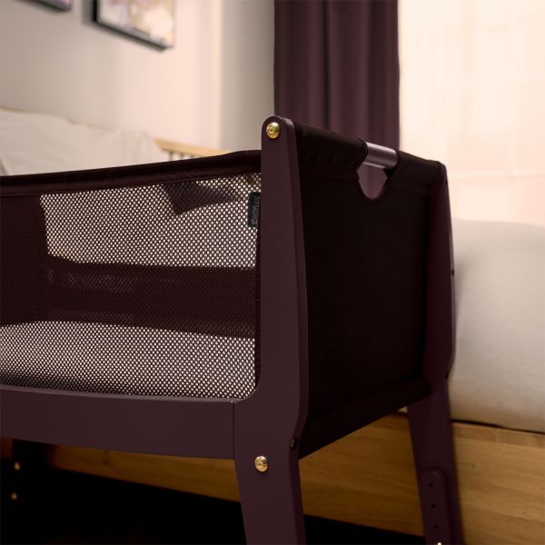 SnuzPod Studio Co-sleeper - Rome Burgundy