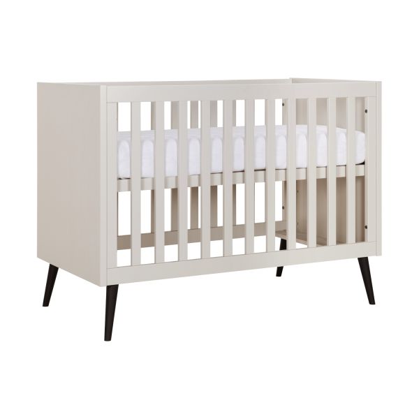 Europe Baby Sterre Babykamer Oatmeal / Zwart | Bed 70 x 140 + Commode XL