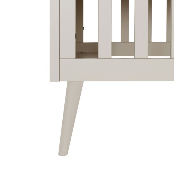 Europe Baby Sterre Babybed - 60 x 120 cm - Oatmeal / Oatmeal