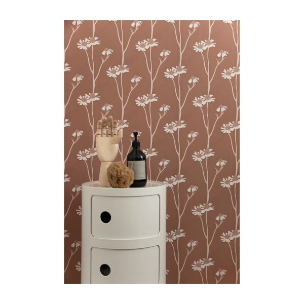 Studio Ditte Kamille Behang - Bruin
