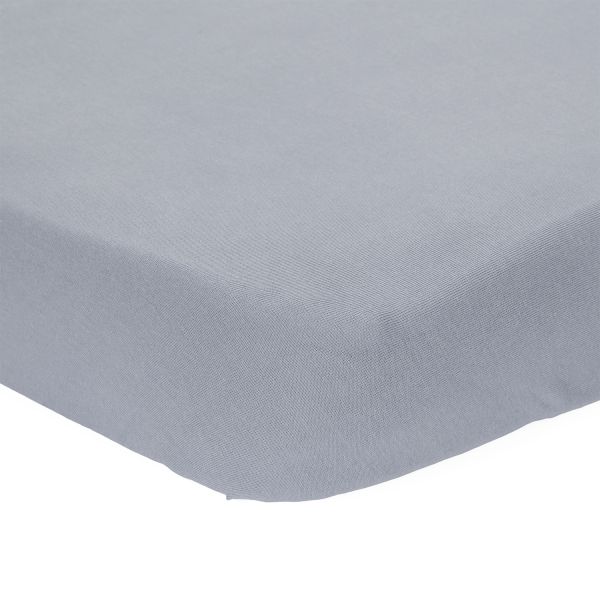 Little Dutch Hoeslaken 1-persoons Pure - 90x200 cm - Denim Blue