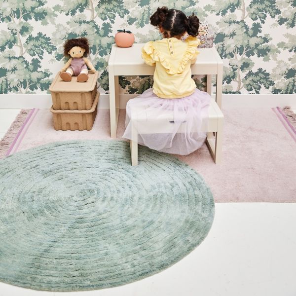 Tapis Petit Vloerkleed Robin - Ocean - 110 x 110 cm