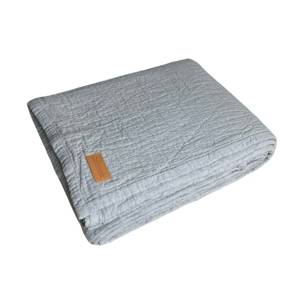 Town & Country Denver Sprei - 180 x 260 cm - Zilvergrijs