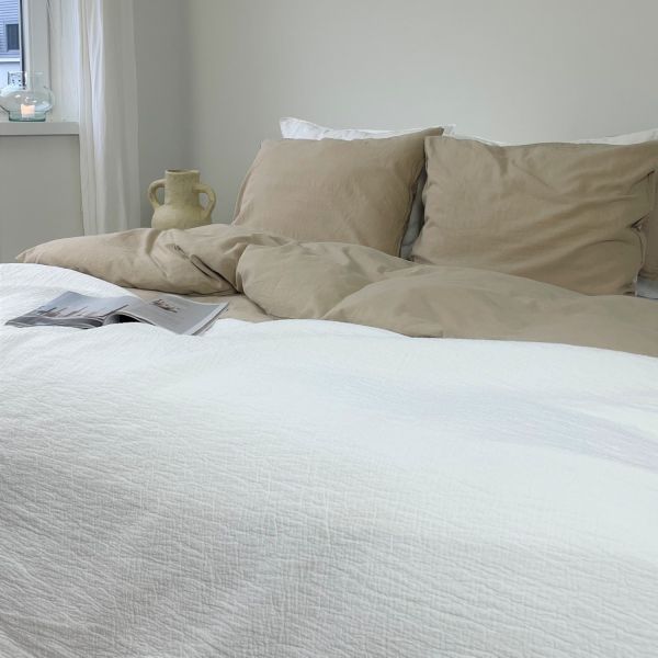 Town & Country Hunter Sprei - 180 x 260 cm - Wit