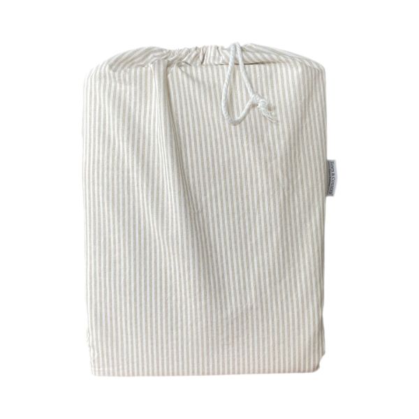 Town & Country Newport Dekbedovertrek - 140 x 220 cm - Stripe - Sand