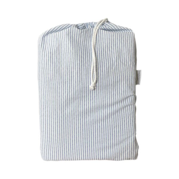 Town & Country Newport Dekbedovertrek - 200 x 220 cm - Stripe - Blue