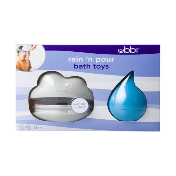 Ubbi Badspeeltjes Wolk & Druppel - Cloudy Blue