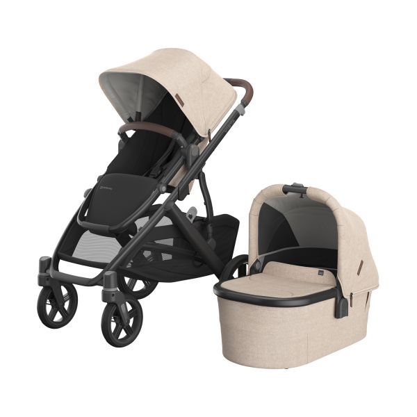 UPPAbaby VISTA V3 Kinderwagen 4-in-1 - Liam | Cybex Cloud T Plus Autostoeltje | Cybex Base T