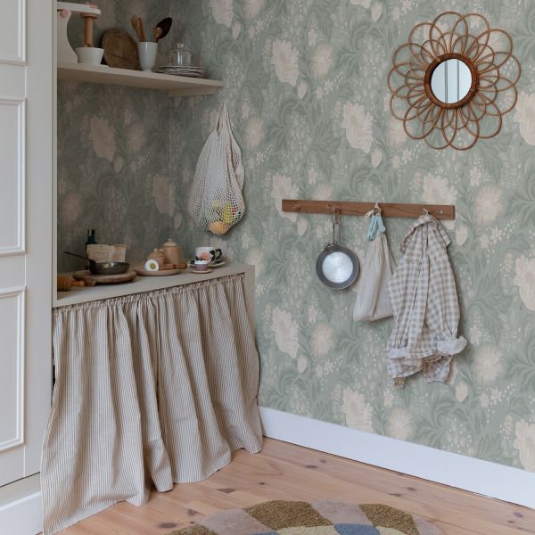 Sandberg Ava Behang - Sage Green