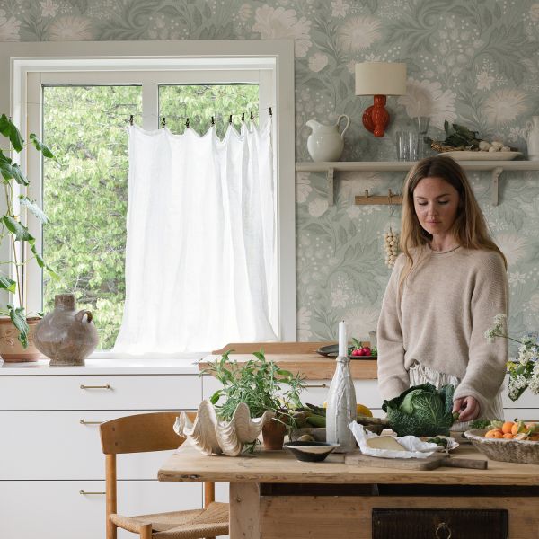 Sandberg Ava Behang - Sage Green