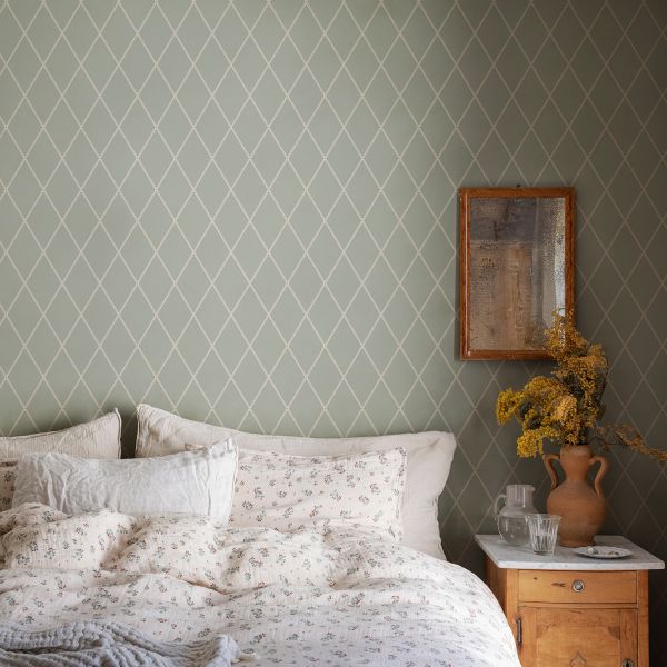 Sandberg Gabriel Behang - Sage Green