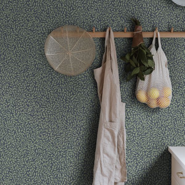Sandberg Sigfrid Behang - Classic Blue