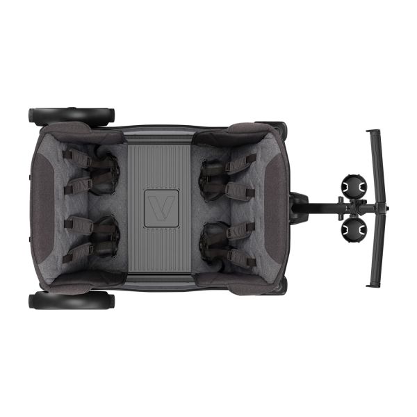 Veer Cruiser XL Zitinzetstuk Voor Peuters – Donkergrijs / Zwart