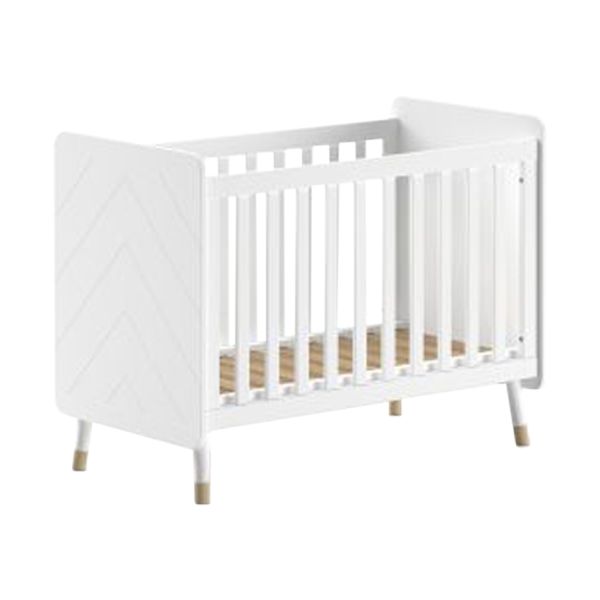 Vipack Billy Babybed - 60x120 cm - Satin White