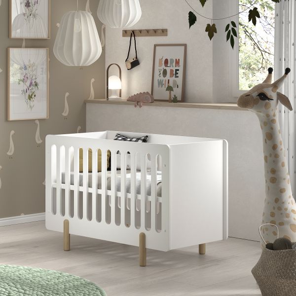 Vipack Smile Babybed Wit - 60 x 120 cm