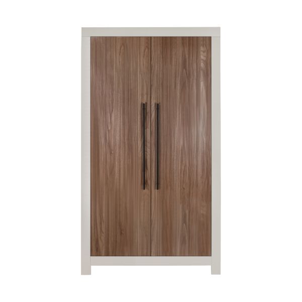 Europe Baby Vittoria III Kledingkast 2-Deurs - Cashmere / Walnut