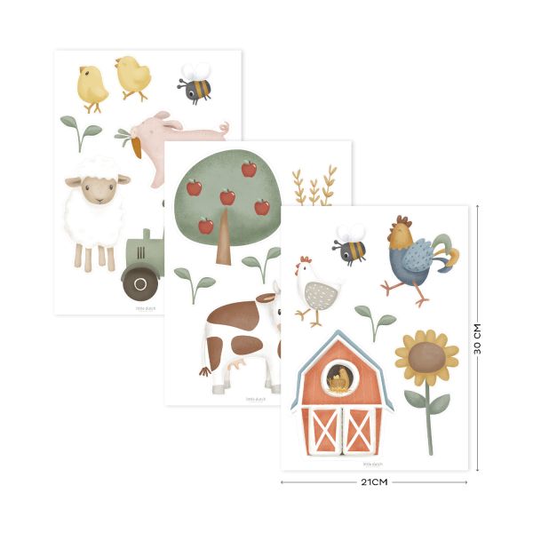 Little Dutch Muurstickers - Little Farm