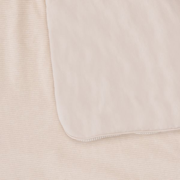 Witlof For Kids Velvet Rib Tuck-Inn Ledikantdeken - Soft Sand