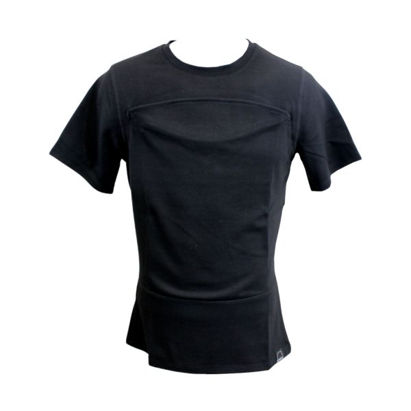Womboo Buidelshirt - Man - Maat XXL - Zwart