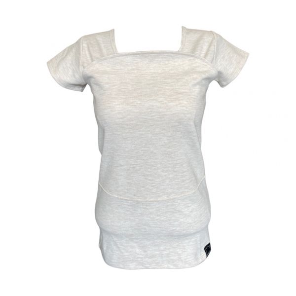 Womboo Buidelshirt - Vrouw - Maat L - Ecru