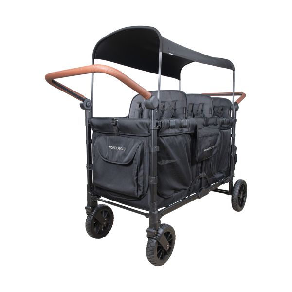 WonderFold W6 Luxe Pro Bolderkar - Zwart